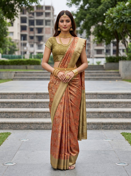 MIMOSA Saree Saree — front view on mannequin