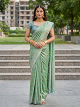 MIMOSA Saree Saree — front view on mannequin