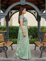 MIMOSA Saree Saree — pose 3 styling detail