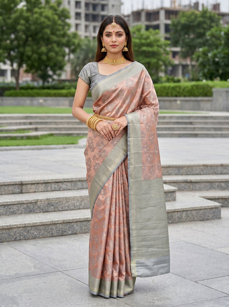 MIMOSA Saree Saree — front view on mannequin