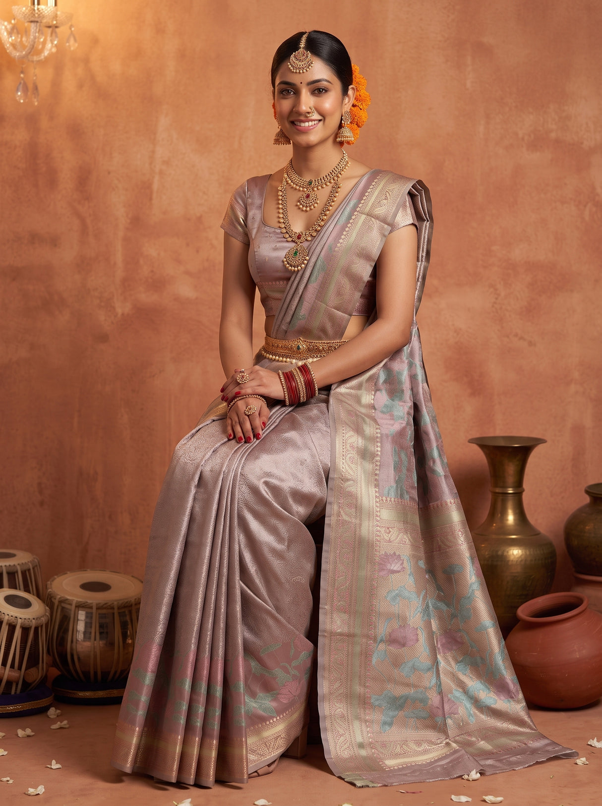 MIMOSA Saree Saree — pose 8 styling detail