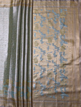 MIMOSA Saree Saree — pallu and zari work detail