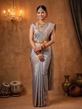 MIMOSA Saree Saree — front view on mannequin