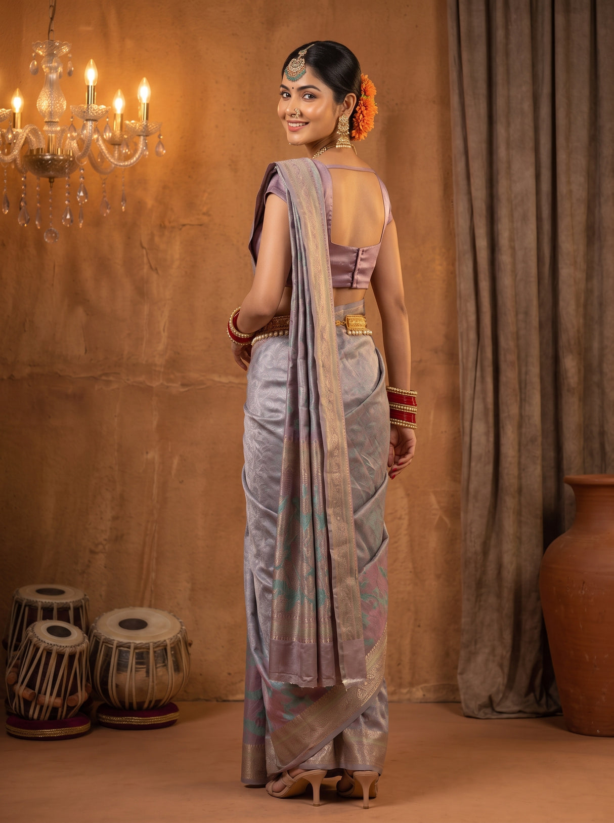 MIMOSA Saree Saree — pose 7 styling detail