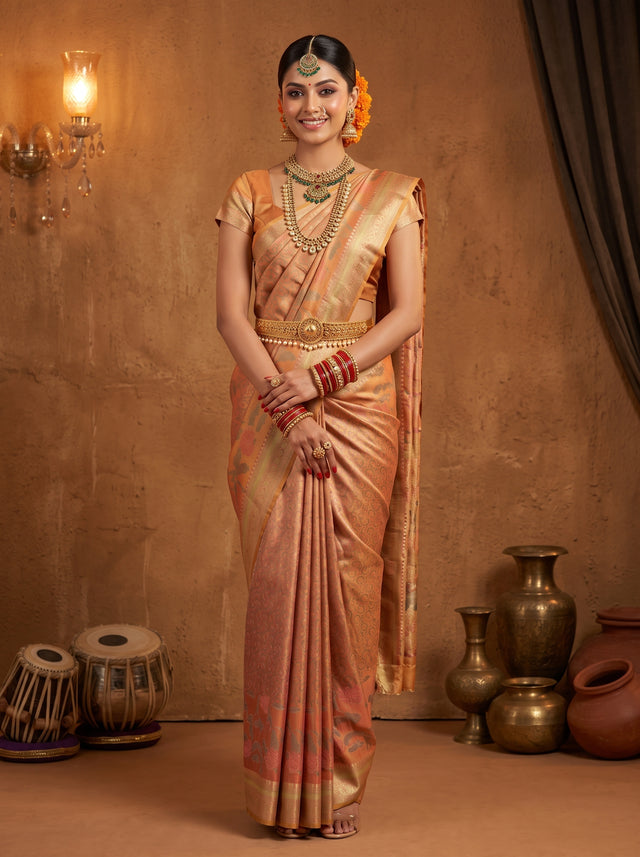 MIMOSA Saree Saree — front view on mannequin