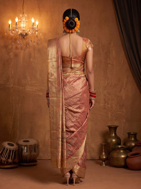 MIMOSA Saree Saree — pose 2 styling detail