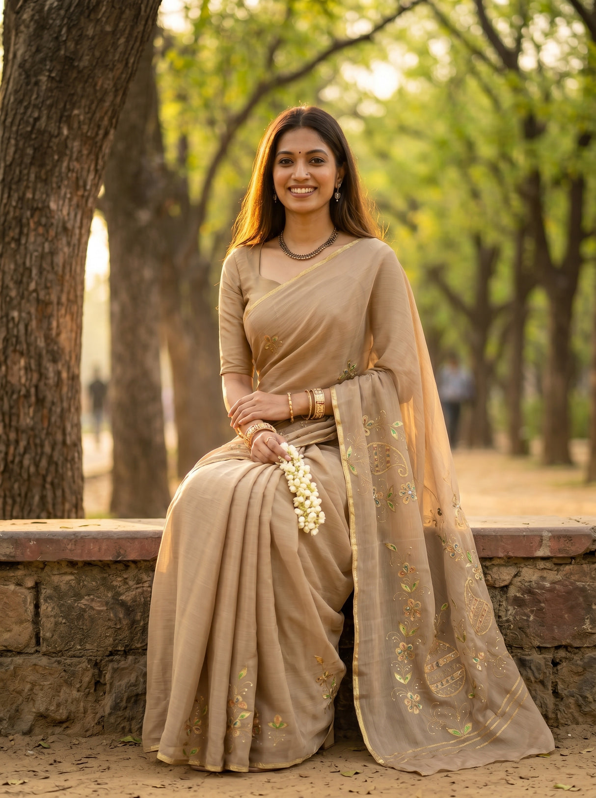MIMOSA Saree Saree — pose 8 styling detail