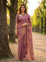 MIMOSA Saree Saree — front view on mannequin