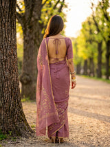 MIMOSA Saree Saree — pose 2 styling detail