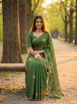 MIMOSA Saree Saree — pose 8 styling detail