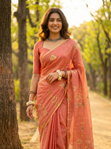 MIMOSA Saree Saree — pose 10 styling detail
