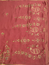 MIMOSA Saree Saree — pallu and zari work detail
