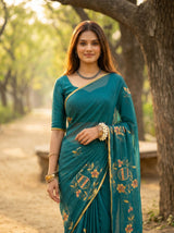 MIMOSA Saree Saree — pose 10 styling detail