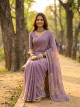 MIMOSA Saree Saree — pose 8 styling detail