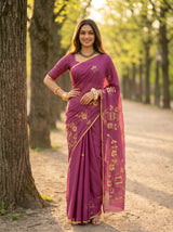 MIMOSA Saree Saree — pose 4 styling detail