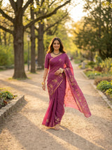 MIMOSA Saree Saree — pose 6 styling detail