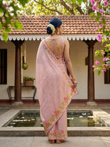 MIMOSA Saree Saree — pose 2 styling detail