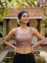 MIMOSA Saree Saree — blouse close-up