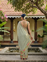 MIMOSA Saree Saree — pose 2 styling detail
