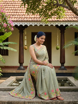 MIMOSA Saree Saree — pose 8 styling detail