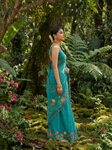 MIMOSA Saree Saree — pose 3 styling detail