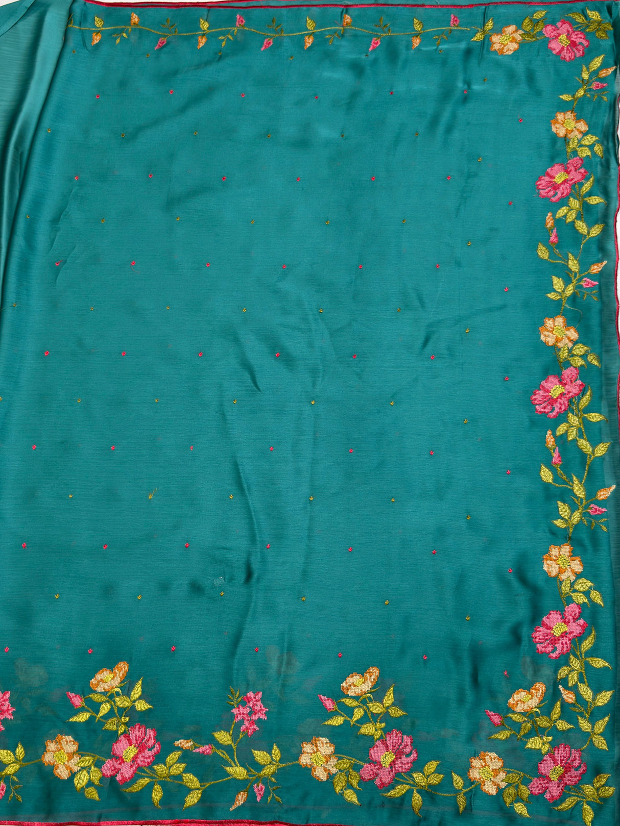 MIMOSA Saree Saree — pallu and zari work detail