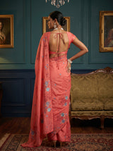 MIMOSA Gajari Saree Saree — pose 2 styling detail
