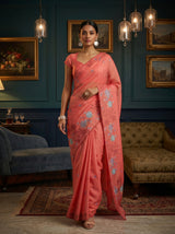 MIMOSA Gajari Saree Saree — pose 6 styling detail