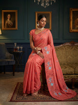 MIMOSA Gajari Saree Saree — pose 8 styling detail