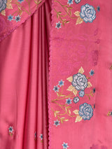 MIMOSA Pink Saree Saree — fleets shot full lifestyle
