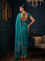 MIMOSA Rama Saree Saree — pose 2 styling detail