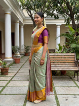 MIMOSA Saree Saree — pose 3 styling detail