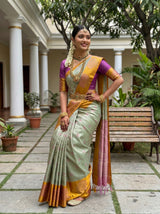 MIMOSA Saree Saree — pose 4 styling detail