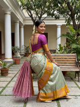 MIMOSA Saree Saree — pose 7 styling detail