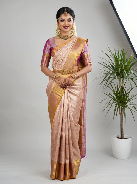 MIMOSA Saree Saree — front view on mannequin