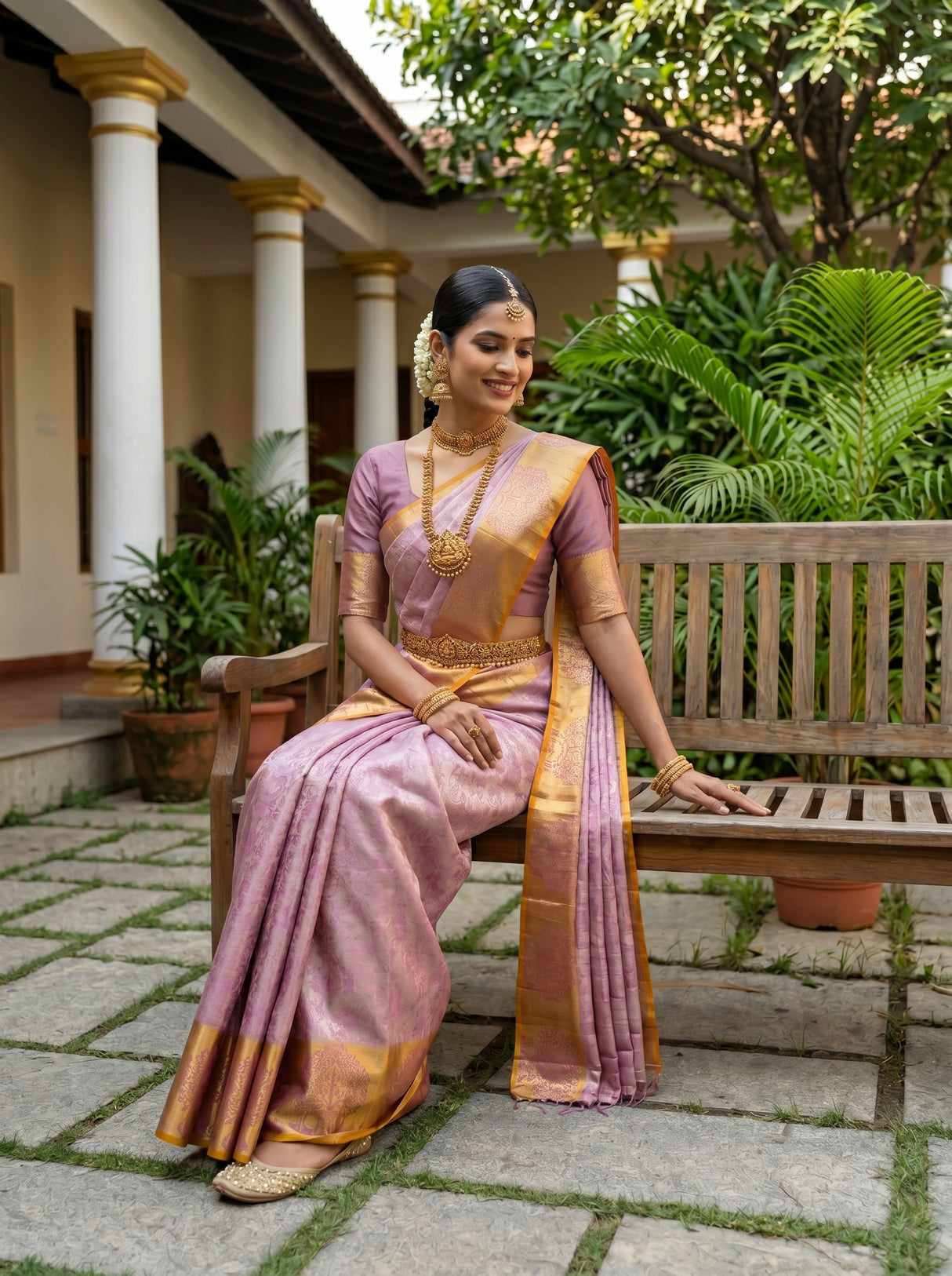 MIMOSA Saree Saree — pose 9 styling detail