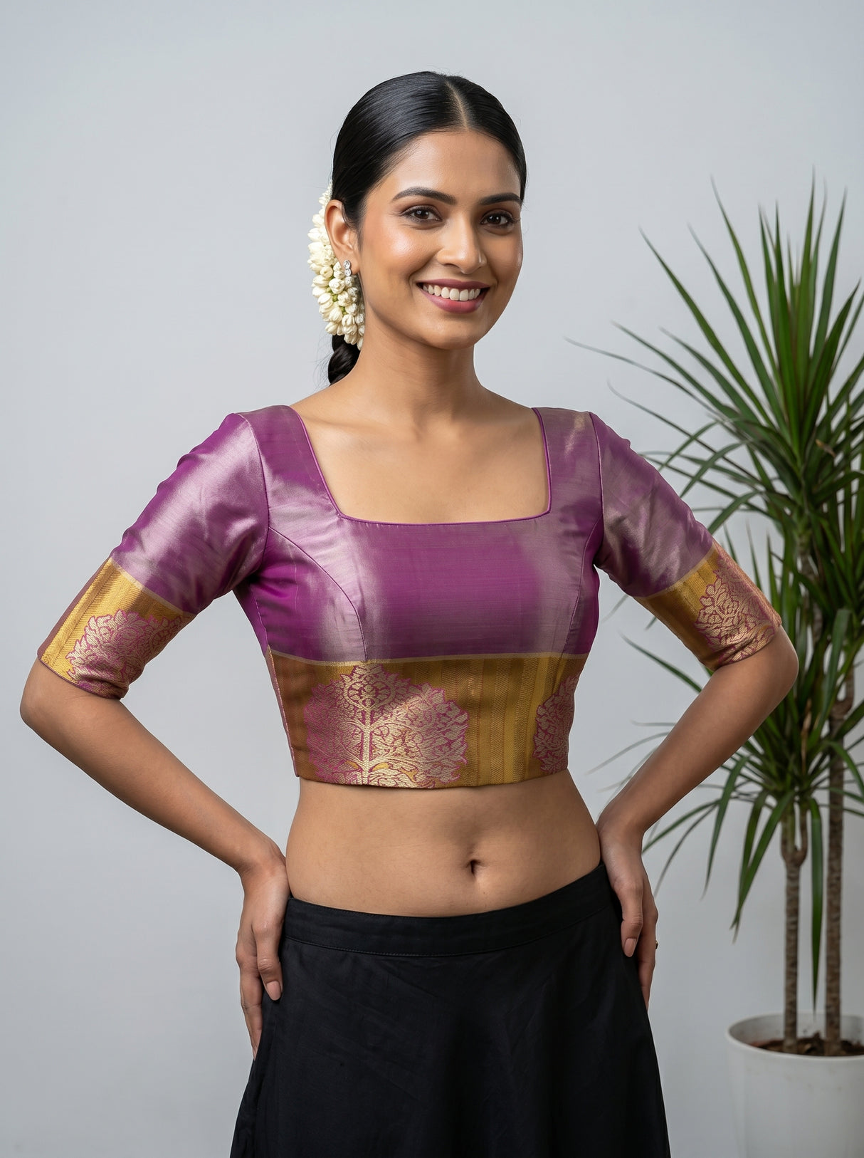 MIMOSA Saree Saree — blouse close-up