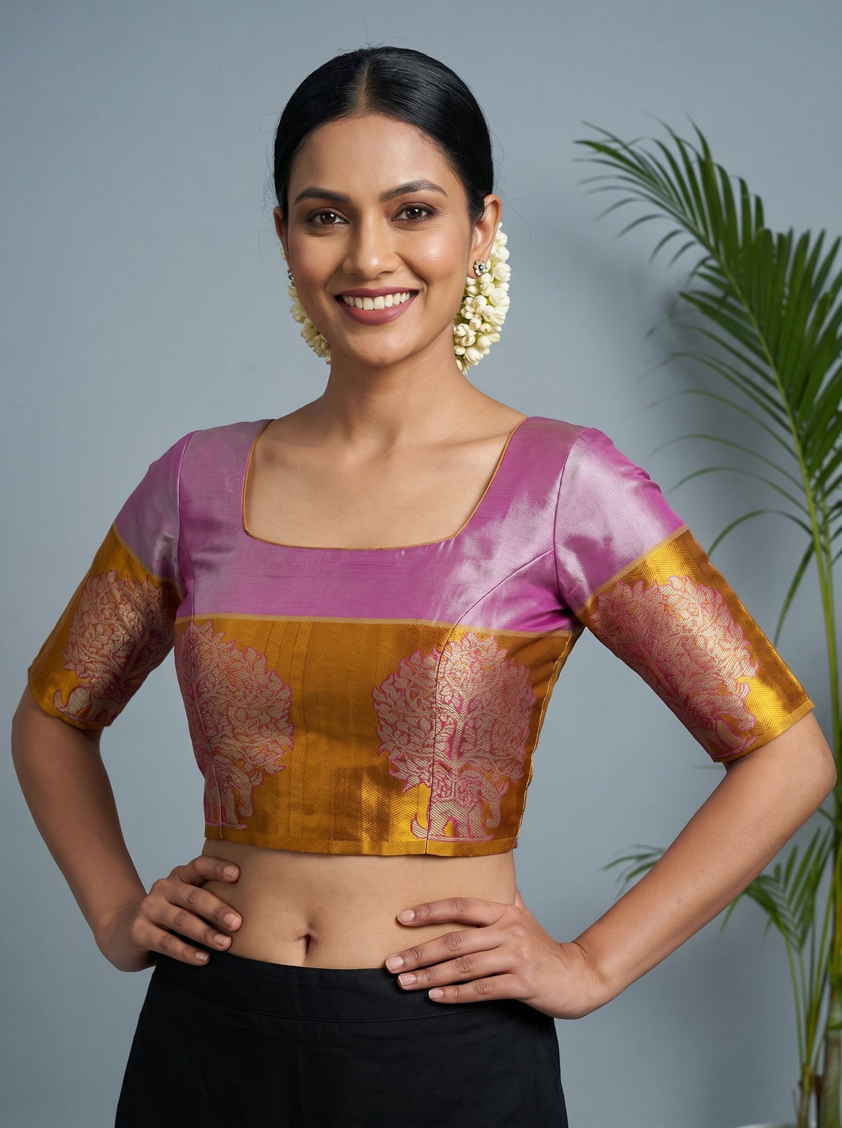 MIMOSA Saree Saree — blouse close-up
