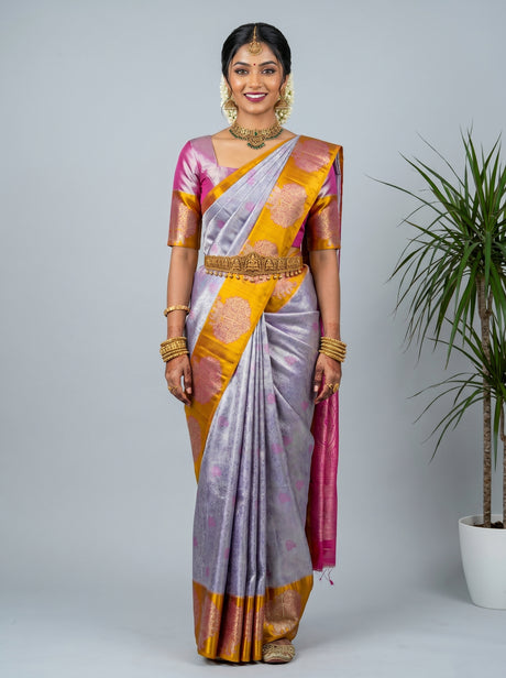 MIMOSA Saree Saree — front view on mannequin
