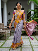 MIMOSA Saree Saree — pose 6 styling detail