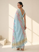 MIMOSA Ananda Saree Saree — pose 7 styling detail