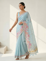 MIMOSA Ananda Saree Saree — pose 9 styling detail