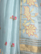 MIMOSA Ananda Banarasi Saree — fleets shot full lifestyle