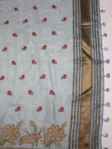 MIMOSA Ananda Banarasi Saree — pallu and zari work detail