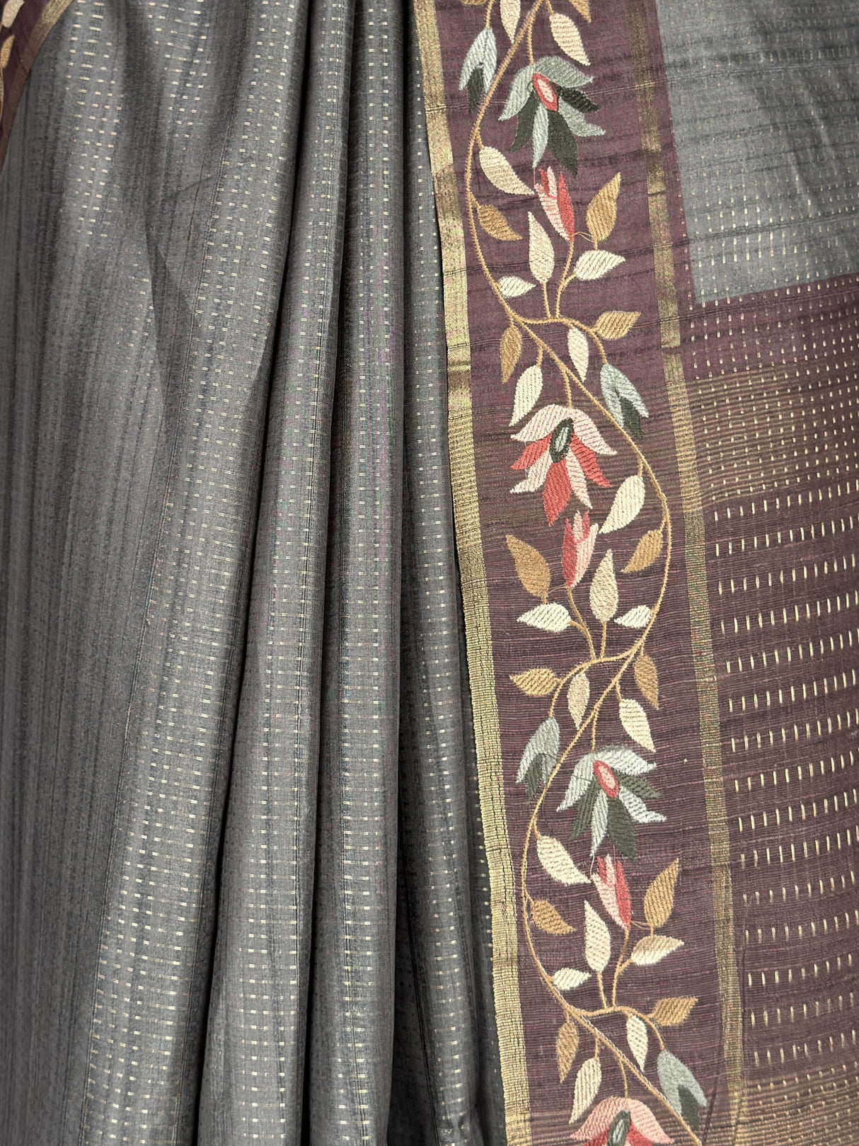 MIMOSA Chocolate Banarasi Art Silk Saree — fleets shot full lifestyle