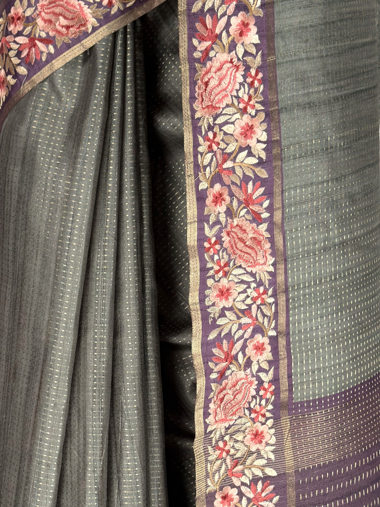 MIMOSA Bottle Green Banarasi Saree — fleets shot full lifestyle