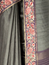 MIMOSA Bottle Green Banarasi Saree — fleets shot full lifestyle