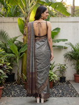 MIMOSA Saree Saree — pose 2 styling detail