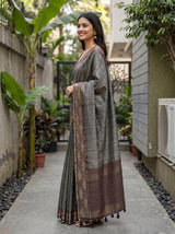 MIMOSA Saree Saree — pose 3 styling detail