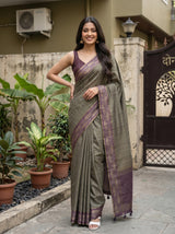 MIMOSA Saree Saree — pose 4 styling detail